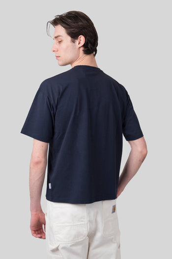 T-shirt "non è Come Sembra" Blu Navy Uomo - 5