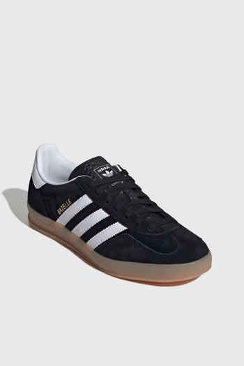 Sneaker Gazelle Indoor Nero/bianco Uomo - 5