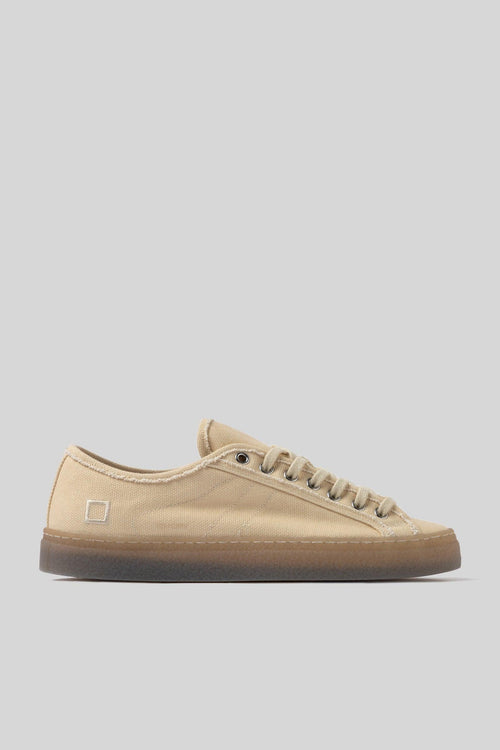 Sneaker Tender Canvas Beige Uomo