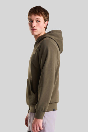 Felpa Monte Regular Con Cappuccio Verde Militare Uomo - 3