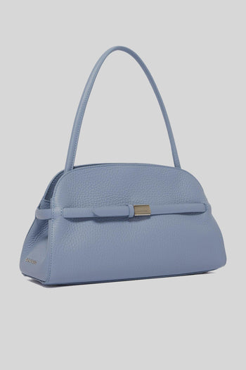 Borsa Aura Longuette In Pelle Soft Polvere Donna - 3