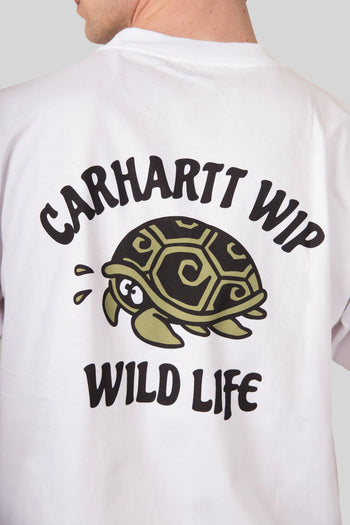 Wip S/s Wild Life T-shirt Bianco Uomo - 4