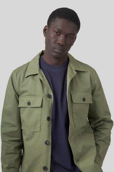 Overshirt Wilde Verde Militare Uomo