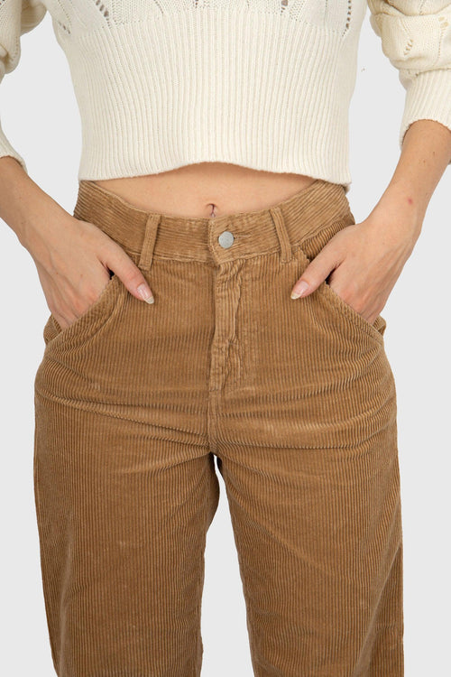 Wip W' Simple Pant Beige Donna - 2