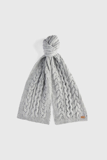 Set Beanie E Sciarpa Penshaw Grigio Chiaro Donna - 5