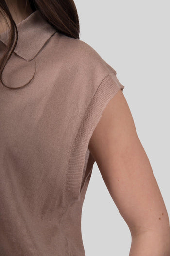 Maglia Magali Taupe Donna - 6