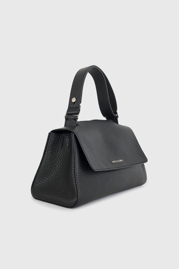 Borsa Sveva Longuette Soft In Pelle Con Tracolla Nero Donna - 2