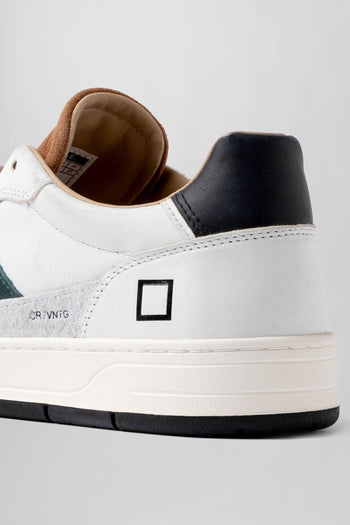 Sneaker Court 2.0 Vintage Bianco/Cuoio Uomo - 4