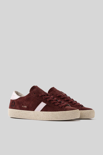 Sneaker Hill Low Suede Bordeaux Donna - 3