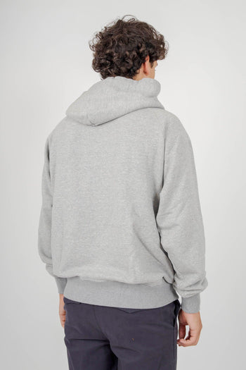 Felpa Raglan Hood Japan Grigio Uomo - 5