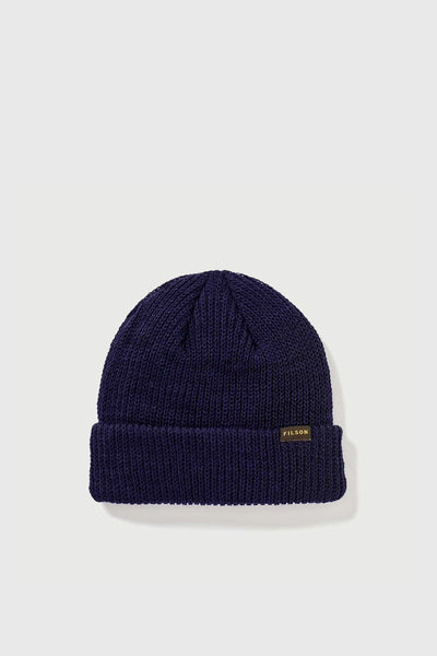 Wool Watch Cap Beanie Blu Navy Unisex