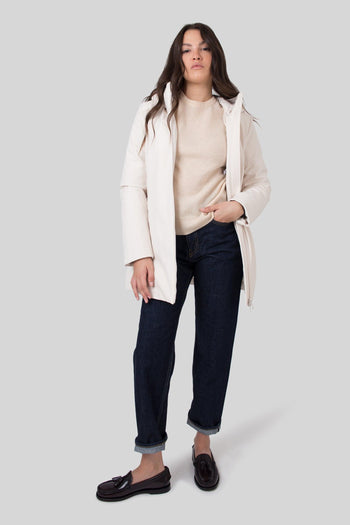 Firth Parka In Tech Softshell Panna Donna - 8