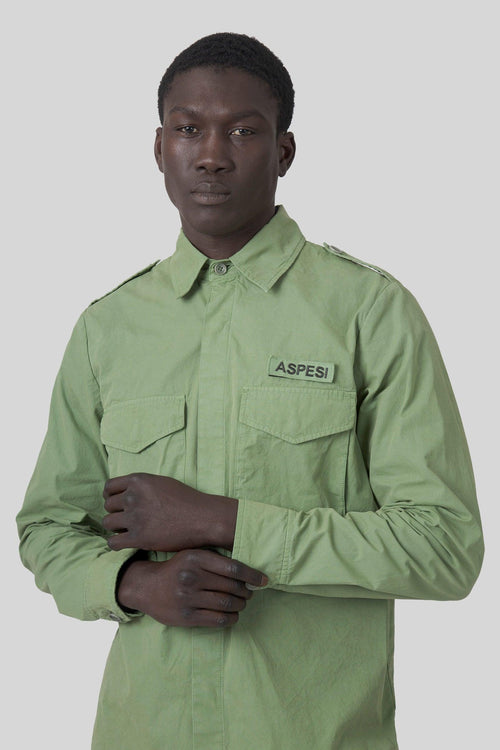 Camicia Field Shirt Pistacchio Uomo