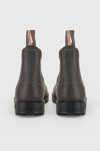 Stivaletto Beatle 519 Stout Brown & Olive Marrone/verde Uomo - 2