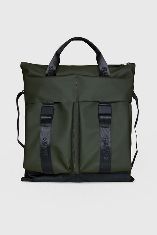 Trail Tote Bag Verde Scuro Unisex