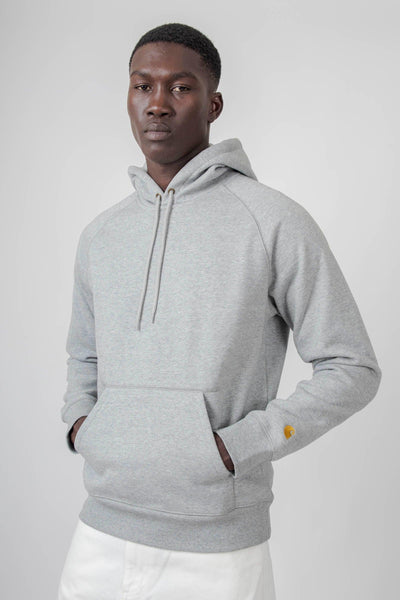 Wip Hooded Chase Sweatshirt Grigio Uomo