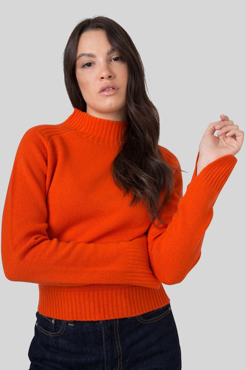 Maglia Rebecca Arancio Donna