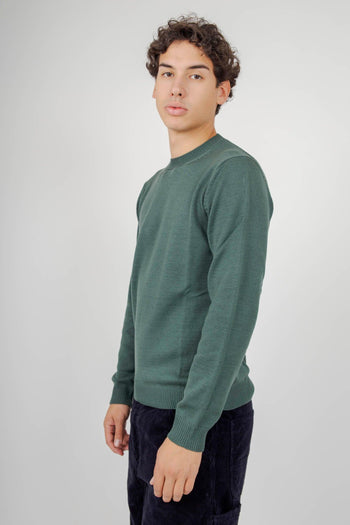 Maglia Girocollo Verde Uomo - 2