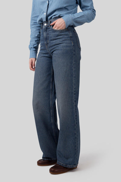 Wip W' Jane Pant Blu Medio Donna