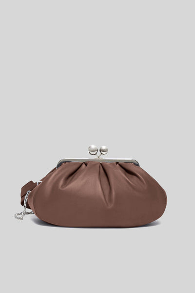 Max Mara Pasticcino Bag Medium In Montone Cuoio Donna