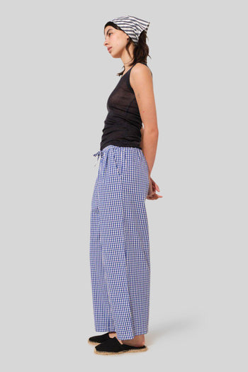 Pantaloe Ekirow Bianco/blu Donna - 2