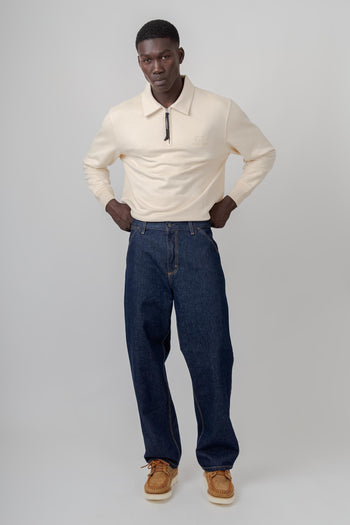 Wip Single Knee Pant Blu Scuro Uomo - 3