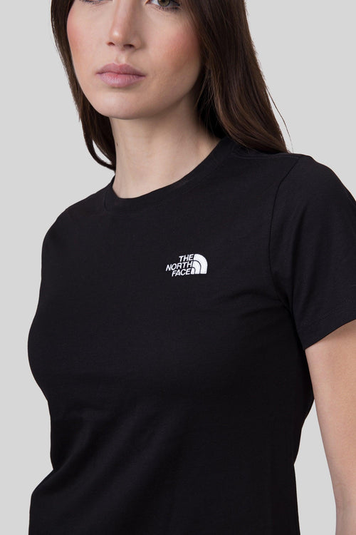 T-shirt W Evolution Simple Dome Slim Nero Donna