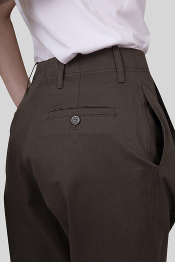 Pantalone Sofia Verde Militare Donna - 4