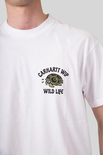 Wip S/s Wild Life T-shirt Bianco Uomo - 3