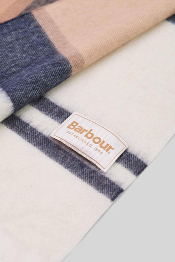 Sciarpa Rosefield Tartan Cammello Unisex - 2