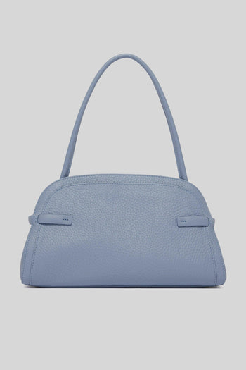 Borsa Aura Longuette In Pelle Soft Polvere Donna - 4