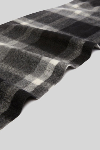 Max Mara Sciarpa In Cachemire Jacquard Nero Donna - 3