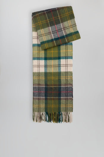 Sciarpa Serena Tartan Verde Unisex - 3