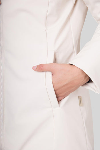 Firth Parka In Tech Softshell Panna Donna - 7