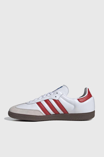 Sneaker Samba Og Bianco/rosso Donna - 6