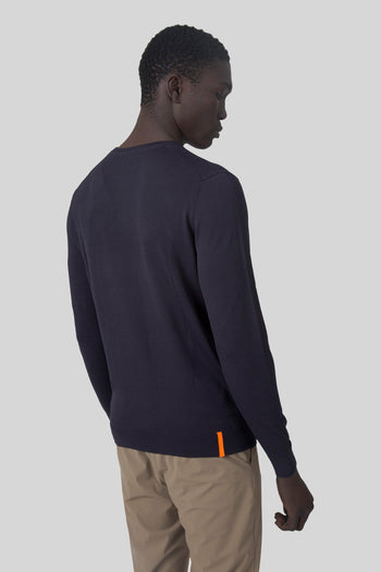 Maxell Round Knit Blu Uomo - 5