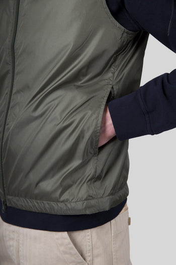 Gilet Vernes Verde Oliva Uomo - 7