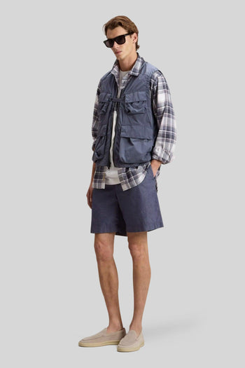Bermuda Washed Indigo Uomo - 2