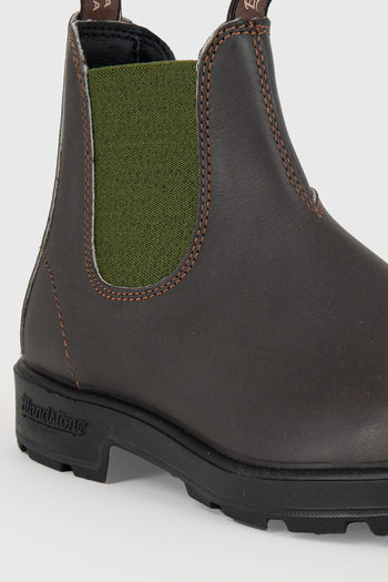 Stivaletto Beatle 519 Stout Brown & Olive Marrone/verde Donna - 5