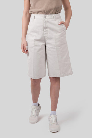 Wip W' Mercer Single Knee Short Bianco/beige Donna - 6