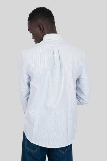 Camicia Doubling Ox Bianco/azzurro Unisex - 5