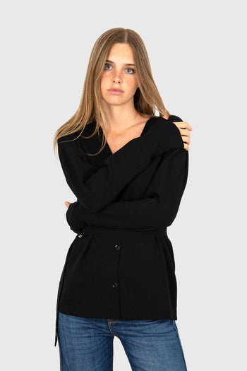 Cardigan Diletta Nero Donna - 5