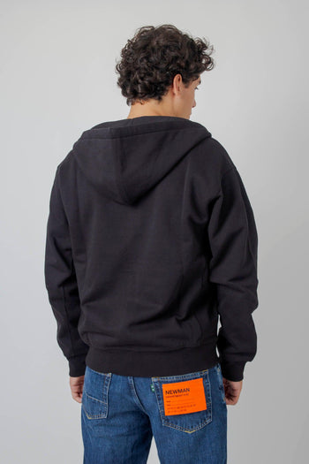 Wip Hooded American Script Jacket Nero Uomo - 4