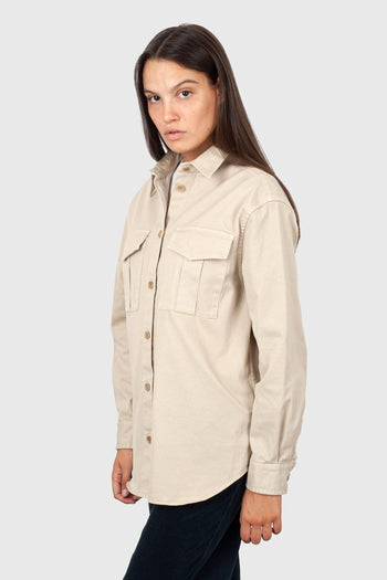 Camicia Beige Donna - 3