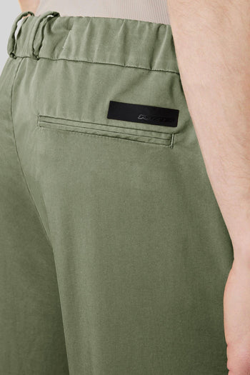 Cottech Chino Jo Pant Verde Uomo - 2
