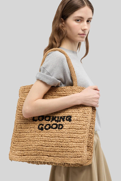 Borsa Looking Good Beige Donna