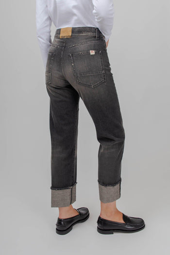 Jeans Fabiola Nero Donna - 4