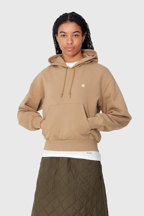 Wip W' Hooded Casey Sweatshirt Beige Donna