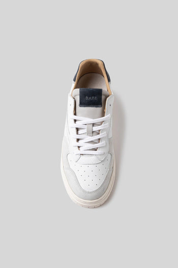 Sneaker Torneo Pure Vintage Calf Bianco/blu Uomo - 4