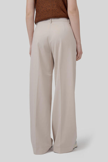 Max Mara Pantalone Corone Avorio Donna - 3